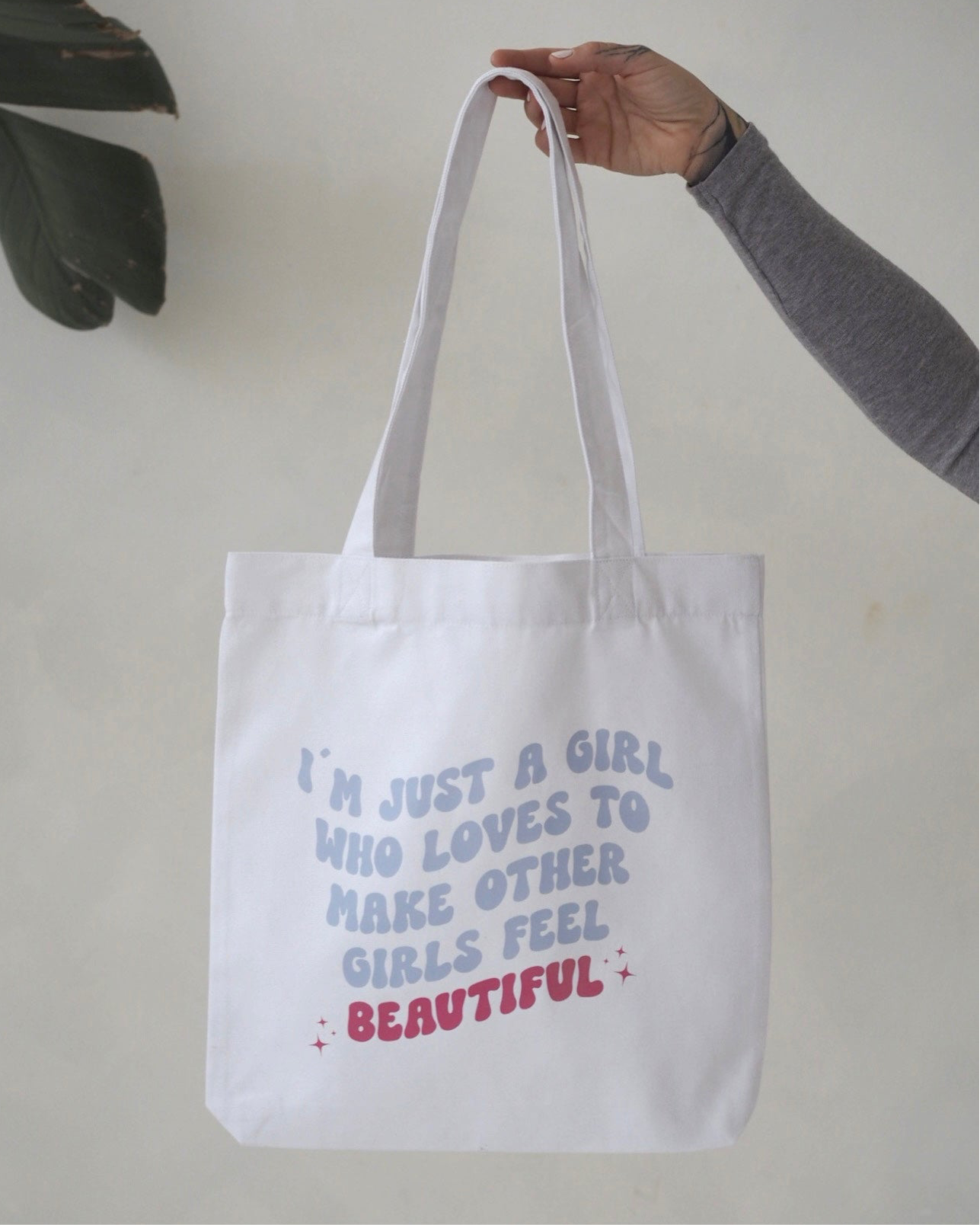I’M JUST A GIRL | tote bag