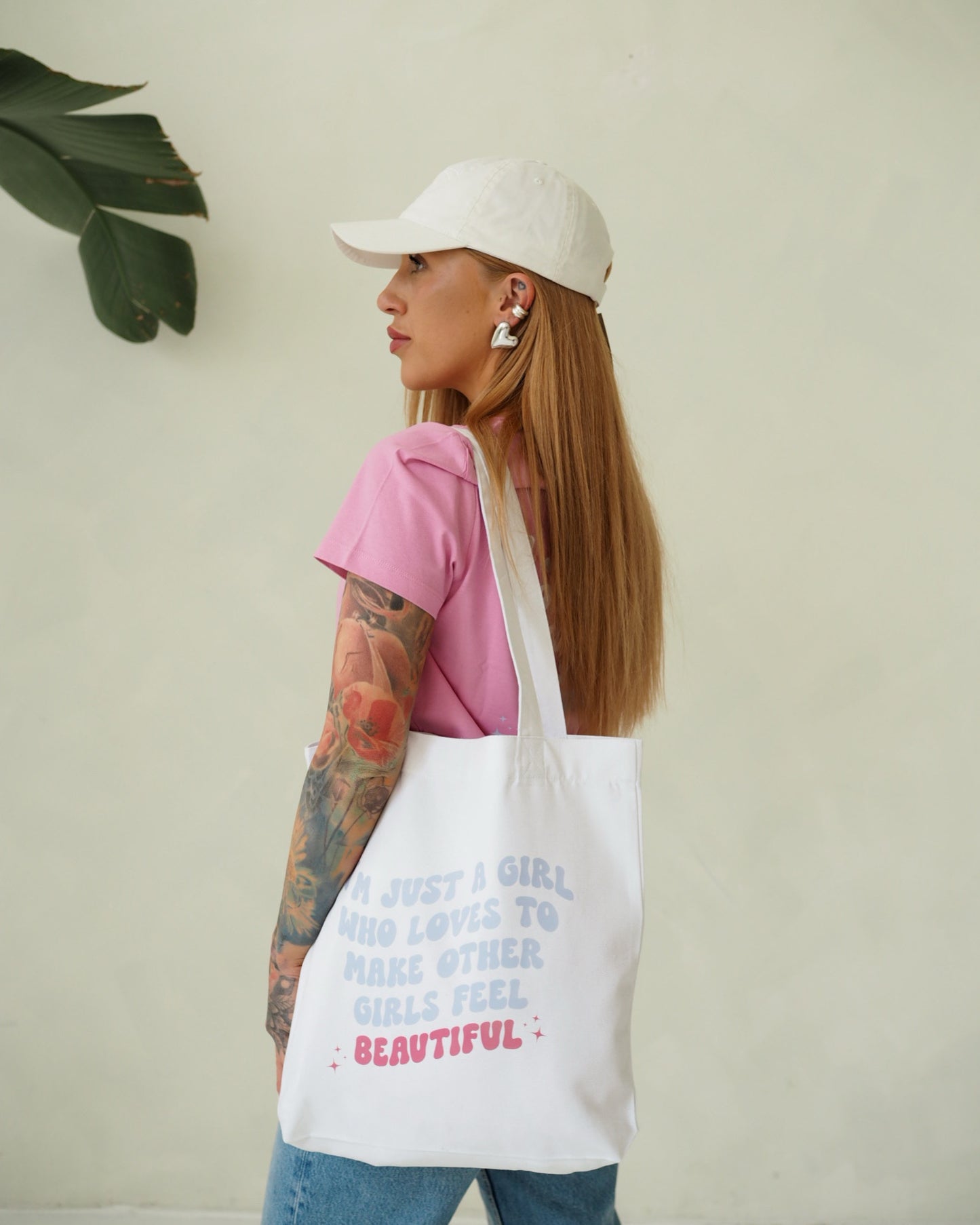 I’M JUST A GIRL | tote bag