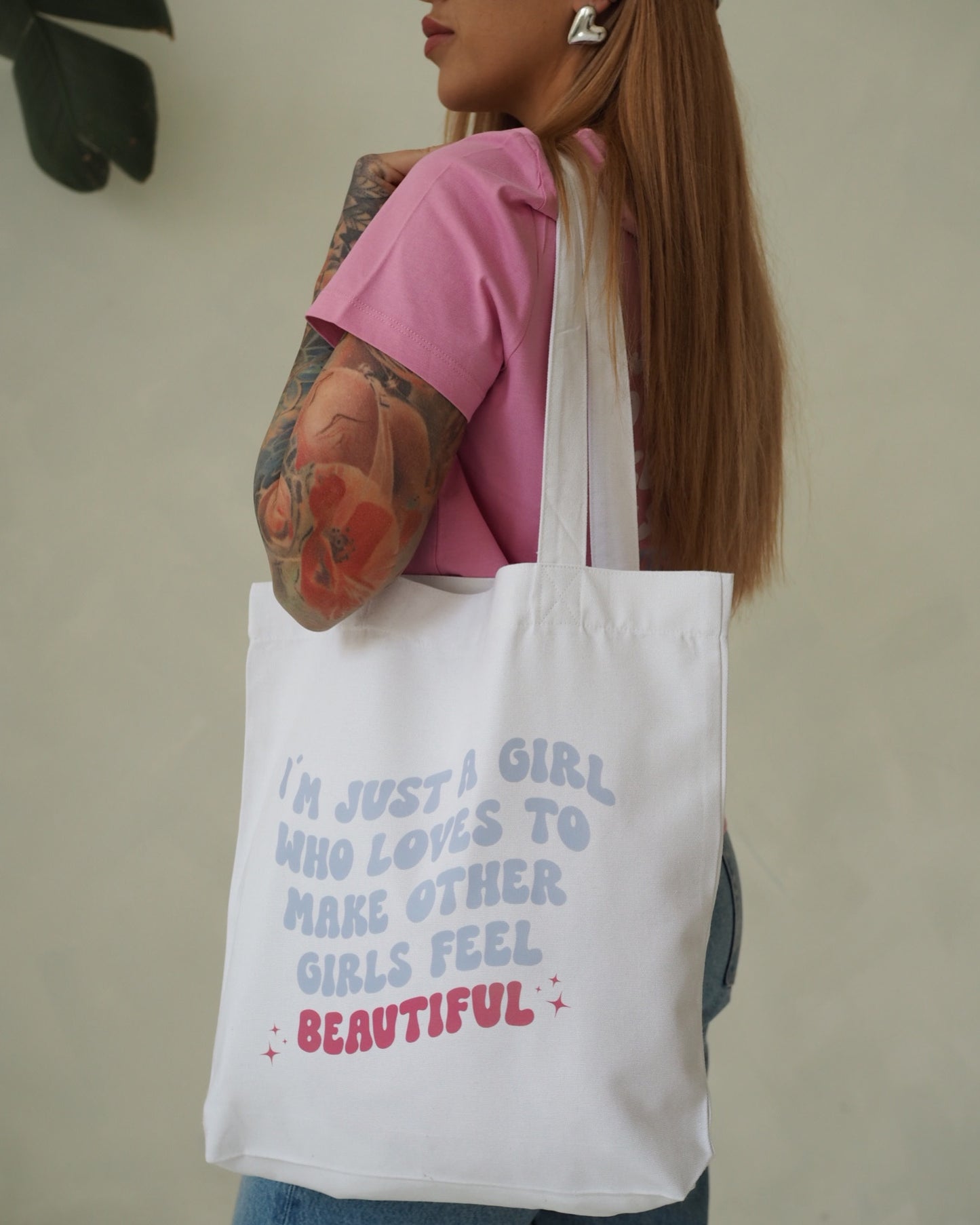 I’M JUST A GIRL | tote bag