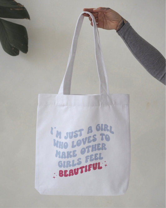 I’M JUST A GIRL | tote bag
